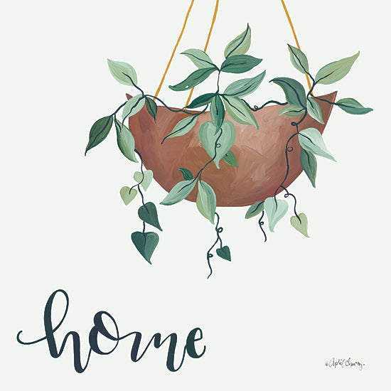 April Chavez AC150 - AC150 - Home Is Where Your Plants Are      - 12x12 Signs, Typography, Home, Plant, Greenery from Penny Lane
