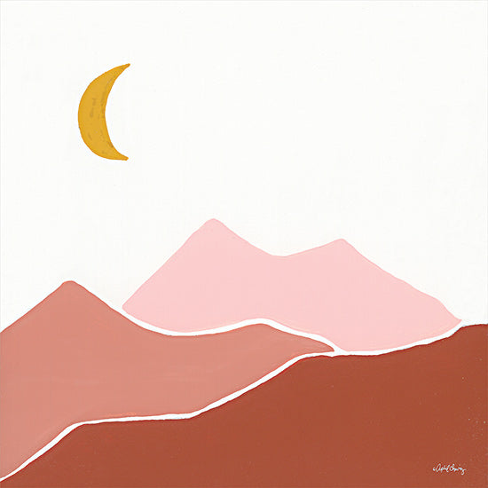 April Chavez AC198 - AC198 - Modern Mountain II - 12x12 Mountains, Stars, Contemporary, Nature from Penny Lane