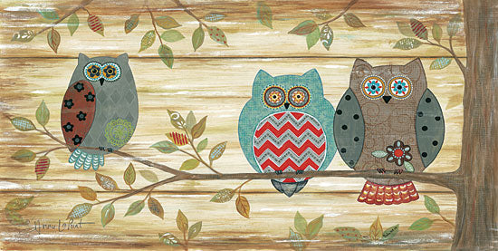 Annie LaPoint ALP1320 - Three Wise Owls - Owls, Trees from Penny Lane Publishing