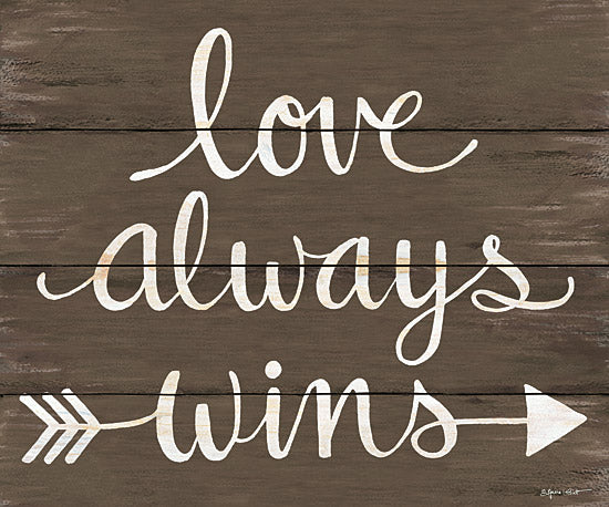 Annie LaPoint ALP1607 - Love Always Wins - Signs, Calligraphy, Arrow, Love from Penny Lane Publishing