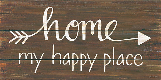 Annie LaPoint ALP1611 - Home - My Happy Place - Signs, Calligraphy, Arrow, Home from Penny Lane Publishing