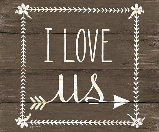 Annie LaPoint ALP1618 - I Love Us - Signs, Calligraphy, Arrow, Love from Penny Lane Publishing