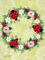 ALP1872 - Ladybug Garden Wreath - 0