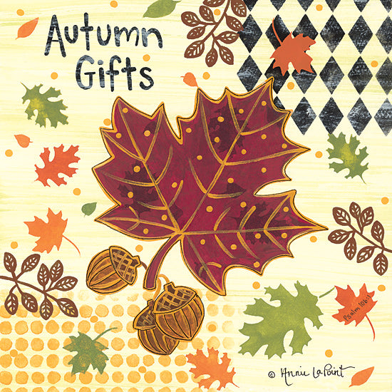 Annie LaPoint ALP2062 - ALP2062 - Autumn Gifts - 12x12 Autumn Gifts, Thanksgiving, Acorns, Leaves, Autumn, Patterns, Signs from Penny Lane