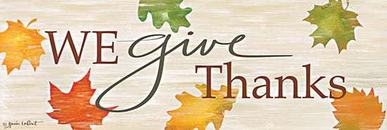 Annie LaPoint ALP2265A - ALP2265A - I Love Fall Most of All - 36x12 Inspirational, We Give Thanks, Typography, Signs, Textual Art, Fall, Leaves, Thanksgiving from Penny Lane