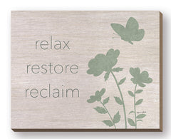 ALP2308FW - Relax, Restore, Reclaim - 20x16