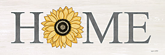 Annie LaPoint ALP2354A - ALP2354A - Sunflower Home - 36x12 Inspirational, Home, Typography, Signs, Textual Art, Flower, Sunflower, Fall from Penny Lane