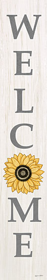 Annie LaPoint ALP2355 - ALP2355 - Welcome Sunflower - 6x36 Fall, Welcome, Sunflower, Flower, Typography, Signs, Textual Art, Farmhouse/Country, Decorative from Penny Lane