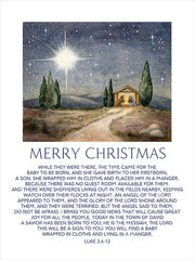 ALP2482 - Merry Christmas Nativity - 12x16