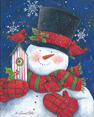ART1029 - Cheery Snowman with Birdhouse