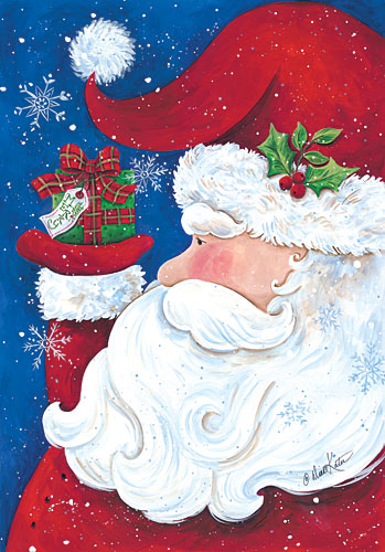 Diane Kater ART1037 - Santa Claus Profile - Santa, Holiday, Presents from Penny Lane Publishing