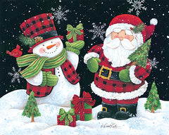ART1050 - Plaid Snowman and Santa