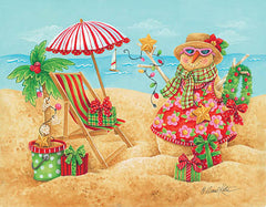 ART1082 - Sandy Snowman on the Beach - 0