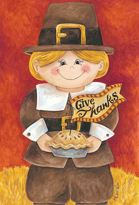 Diane Kater Licensing ART1114 - ART1114 - Give Thanks Pilgrim - 0  from Penny Lane