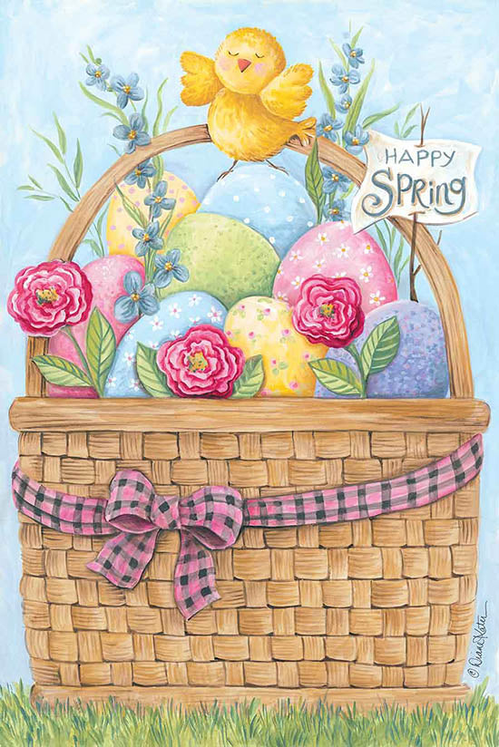 Diane Kater Licensing ART1130 - ART1130 - Happy Spring Basket - 0  from Penny Lane