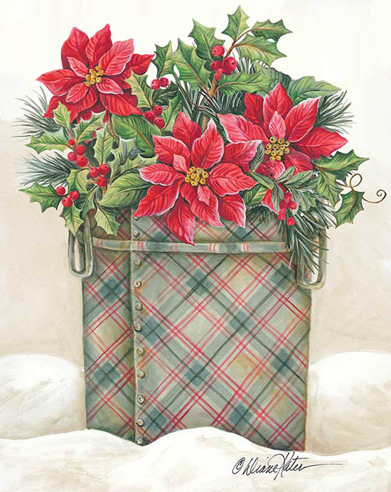 Diane Kater Licensing ART1182 - ART1182 - Christmas Lodge Bucket - 0  from Penny Lane