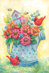 ART1303 - Springtime Watering Can - 12x18
