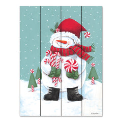 ART1313PAL - Candy Snowman - 12x16