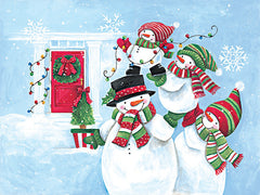 ART1344 - Snowman Family Fun - 16x12