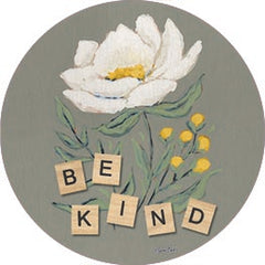 BAKE245RP - Happy Flower Be Kind - 18x18
