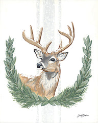 BAKE273 - Arctic Winter Deer   - 12x16