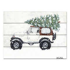 BAKE276PAL - Country Road Christmas Tree - 16x12