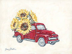 BAKE284 - Sunflower Farm Truck - 16x12