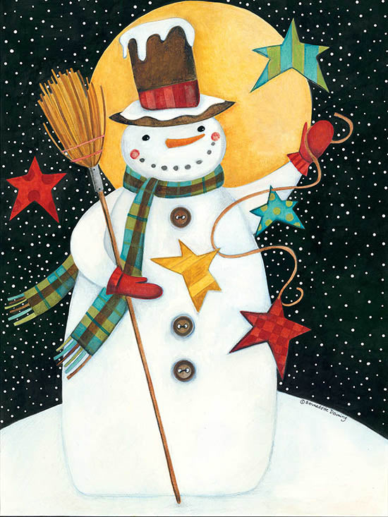 Bernadette Deming Licensing BER1386 - BER1386 - Holiday Stars Snowman - 0  from Penny Lane