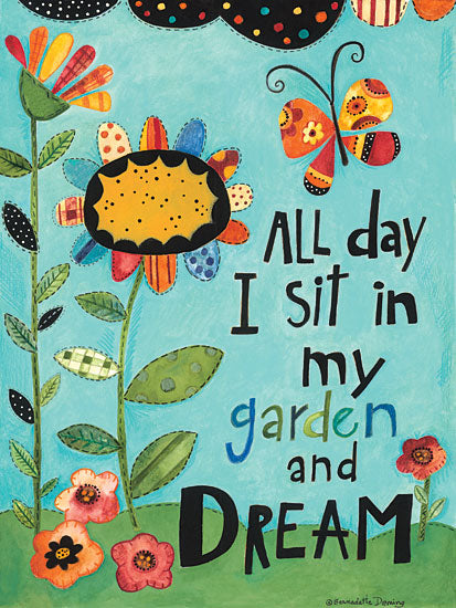 Bernadette Deming Licensing BER1455LIC - BER1455LIC - Sit in My Garden and Dream - 0  from Penny Lane