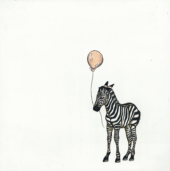 Brit Hallowell BHAR374 - Nursery Zebra - Baby, Zebra, Balloon, Nursery from Penny Lane Publishing
