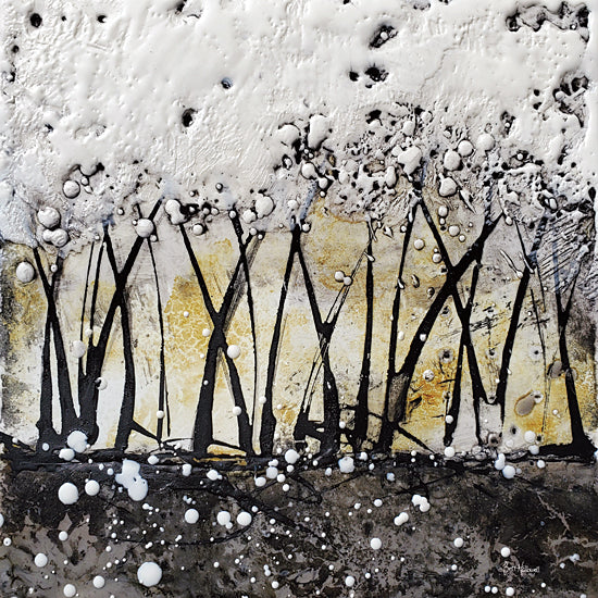 Britt Hallowell BHAR523 - BHAR523 - Snowfall Meadows  - 12x12 Abstract, Snowfall, Landscape from Penny Lane