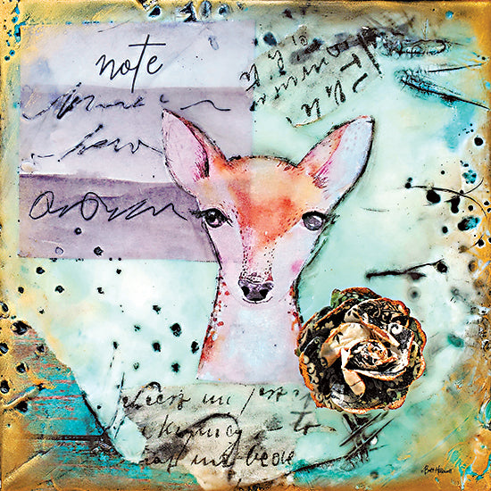 Britt Hallowell BHAR533 - BHAR533 - Woodland Whimsy 1 - 12x12 Deer, Woodland Animals, Kid's Art, Signs, Abstract from Penny Lane