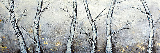 Britt Hallowell BHAR544 - BHAR544 - Into the Forest - 18x6 Trees, Forest, Landscape, Abstract, Contemporary from Penny Lane