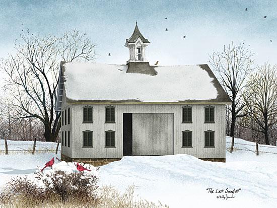Billy Jacobs BJ1043 - The Last Snowfall - Church, Snow, Birds, Cardinals from Penny Lane Publishing