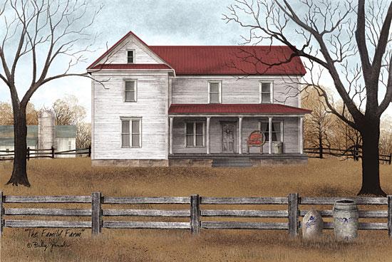 Billy Jacobs BJ1096 - The Family Farm - House, Homestead, Fence, Trees, Country from Penny Lane Publishing