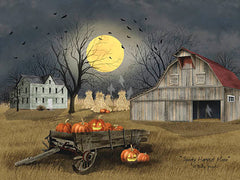 BJ1097A - Spooky Harvest Moon - 16x12