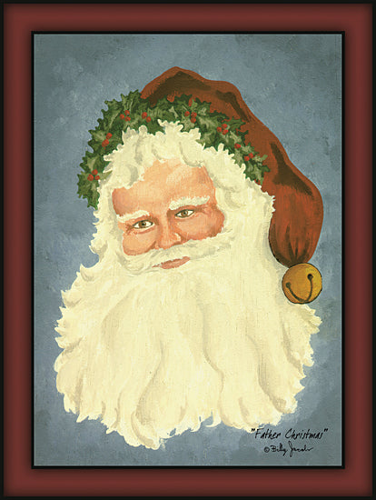 Billy Jacobs BJ1274 - BJ1274 - Father Christmas - 12x16 Christmas, Holidays, Santa Claus, Vintage, Old Fashioned, Father Christmas, Folk Art from Penny Lane