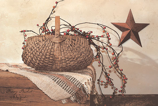 Billy Jacobs BJ177 - Berry Basket - Berry, Basket, Barn Star, Antiques from Penny Lane Publishing