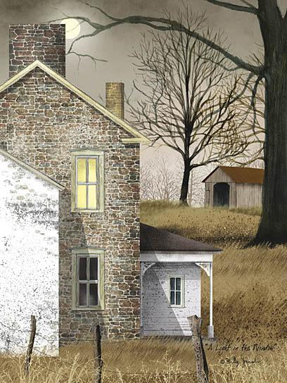 Billy Jacobs BJ404 - A Light in the Window - Light, House, Window, Farm from Penny Lane Publishing