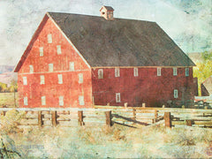 BLUE161 - Big Red Barn  - 16x12