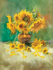BLUE176 - Sunflower Scatter Still Life - 12x16