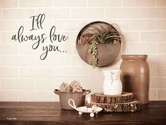 Susie Boyer BOY531 - BOY531 - I'll Always Love You - 16x12 Photography, Signs, Typography, Still Life, Candle, Clay Pot from Penny Lane