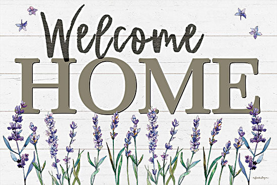 Susie Boyer BOY580 - BOY580 - Welcome Home - 18x12 Welcome Home, Home, Greeting, Family, Lavender, Signs from Penny Lane