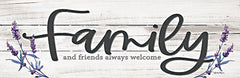 BOY599A - Family and Friends Always Welcome - 36x12