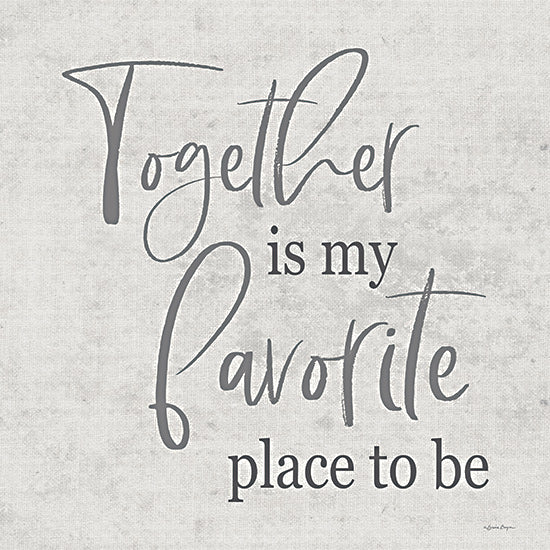 Susie Boyer BOY686 - BOY686 - Together Is… - 12x12 Together is My Favorite Place to Be, Together, Family, Typography, Signs from Penny Lane