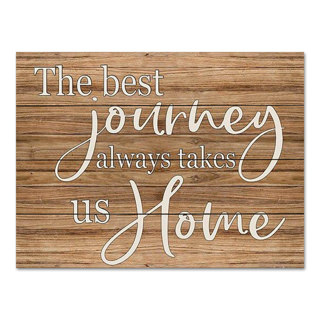 Susie Boyer BOY689PAL - BOY689PAL - The Best Journey - 16x12 Journey, Home, Family, Typography, Signs, Wood Background from Penny Lane