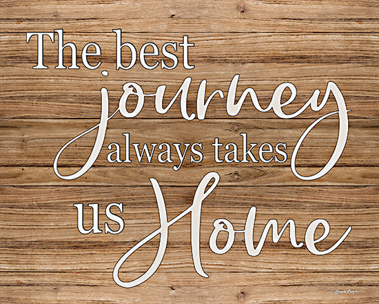 Susie Boyer BOY689 - BOY689 - The Best Journey - 16x12 Journey, Home, Family, Typography, Signs, Wood Background from Penny Lane
