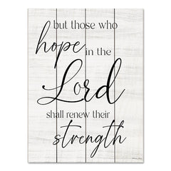 BOY723PAL - Hope in the Lord - 12x16