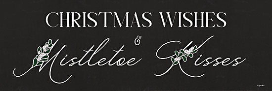 Susie Boyer BOY749 - BOY749 - Mistletoe Kisses - 18x6 Christmas, Holidays, Christmas Wishes & Mistletoe Kisses, Typography, Signs, Textual Art, Whimsical from Penny Lane