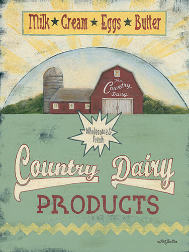 Pam Britton BR427 - Country Dairy - Farm, Barn, Kitchen, Country from Penny Lane Publishing